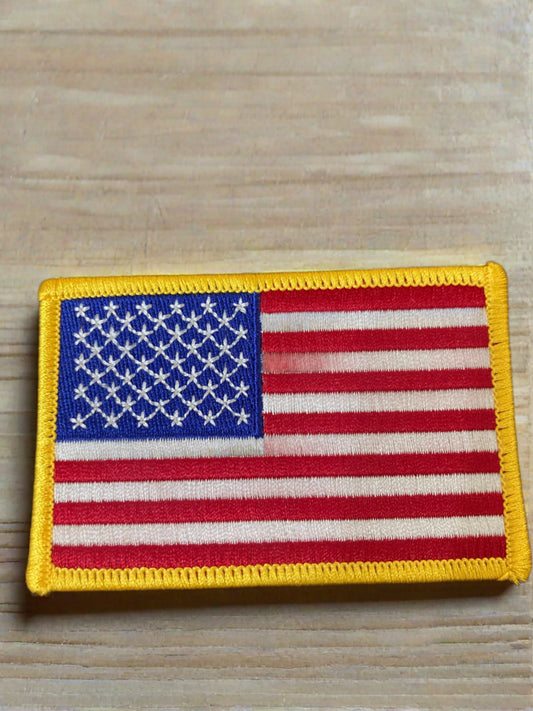 American Flag Patch-Red White and Blue