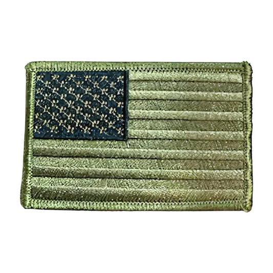 American Flag-Green