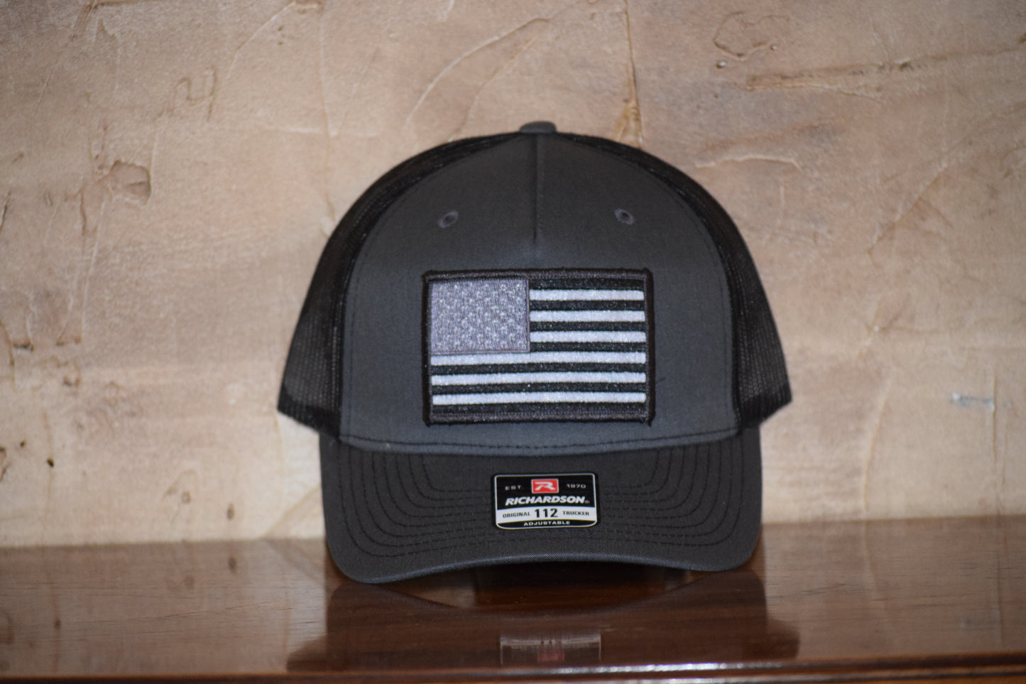 Black Flag Patch Cap--Richardson