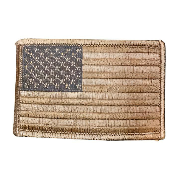 American Flag-Brown