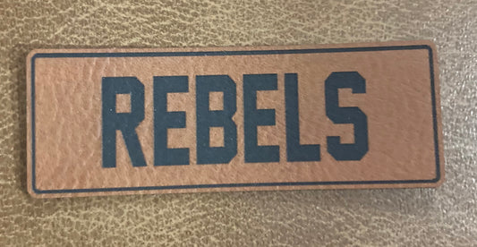 Rebels Leather Patch