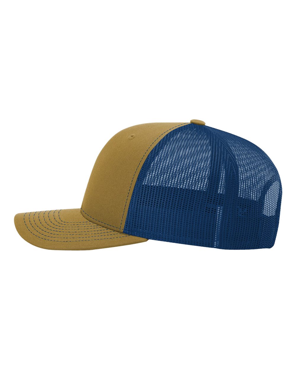 Richardson - Snapback Trucker Cap - 112--Biscuit/True Blue