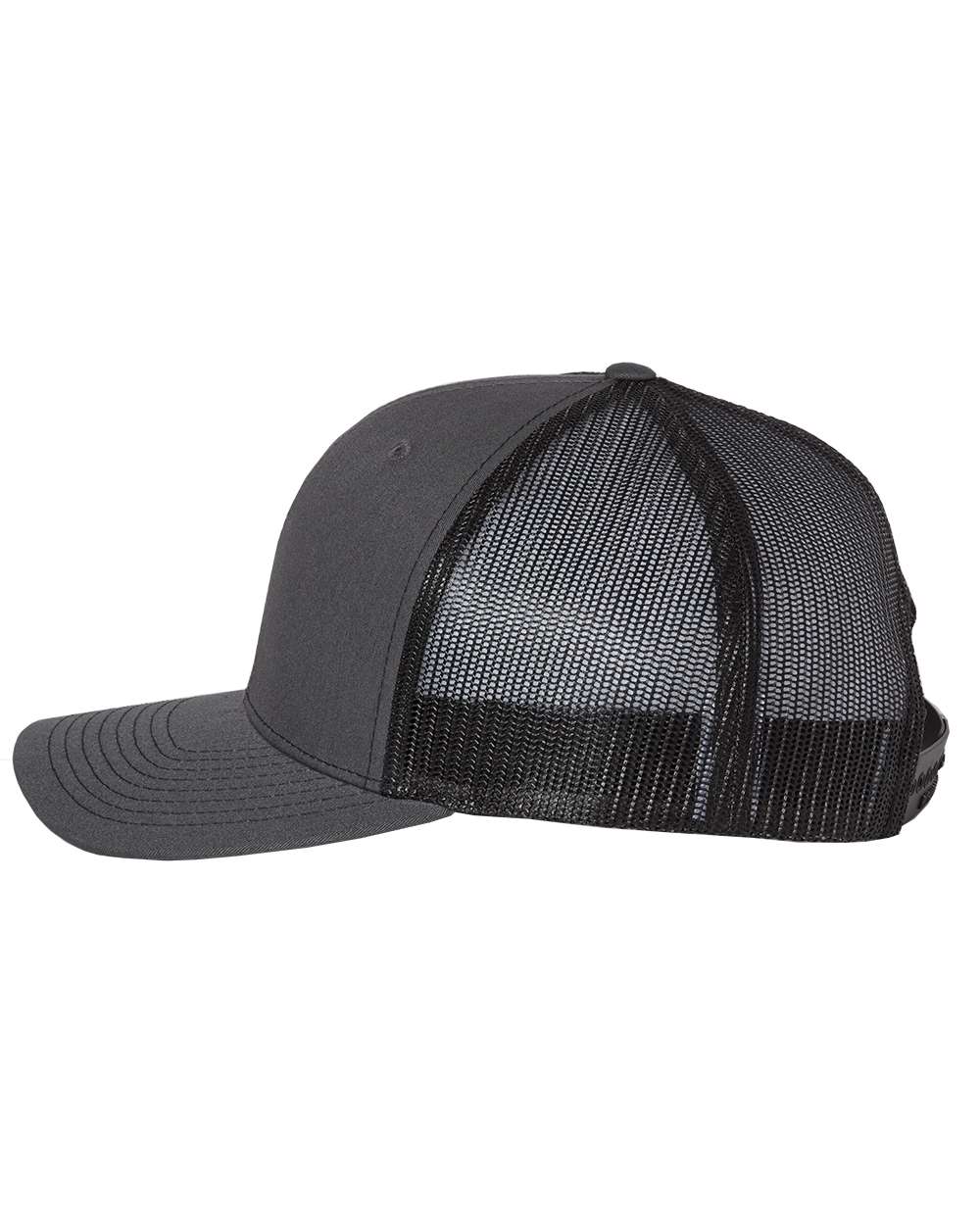 Richardson - Snapback Trucker Cap - 112--Charcoal/Black